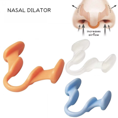 New Mini Silicone Anti-Snoring Nose Clip Rubber Patch Sleep Aid for Snore Stopper Healthcare Supply Stock